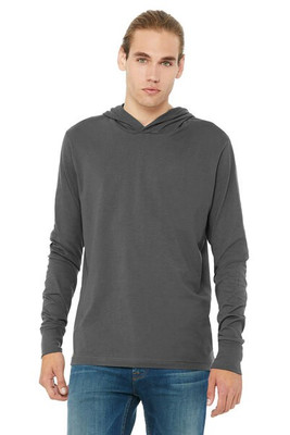 Bella+Canvas 3512 - Unisex Long Sleeve Jersey Hooded T-Shirt