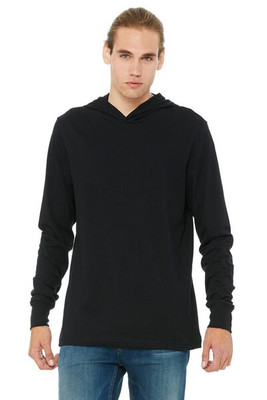 Bella+Canvas 3512 - Unisex Long Sleeve Jersey Hooded T-Shirt
