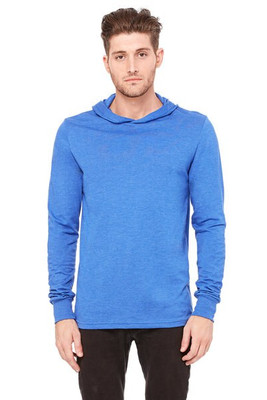 Bella+Canvas 3512 - Unisex Long Sleeve Jersey Hooded T-Shirt