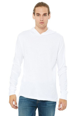 Bella+Canvas 3512 - Unisex Long Sleeve Jersey Hooded T-Shirt