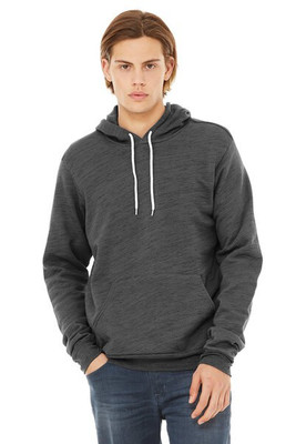 Bella+Canvas 3719 - Unisex Poly/Cotton Hooded Pullover Sweatshirt