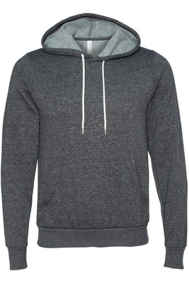Bella+Canvas 3719 - Unisex Poly/Cotton Hooded Pullover Sweatshirt