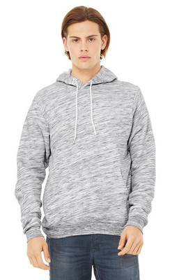 Bella+Canvas 3719 - Unisex Poly/Cotton Hooded Pullover Sweatshirt