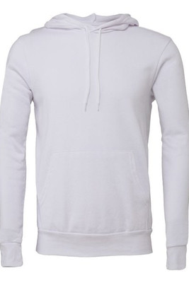Bella+Canvas 3719 - Unisex Poly/Cotton Hooded Pullover Sweatshirt