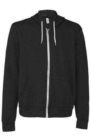 Bella+Canvas 3739 - Unisex Full-Zip Hooded Sweatshirt