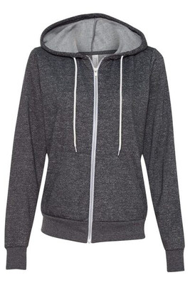 Bella+Canvas 3739 - Unisex Full-Zip Hooded Sweatshirt