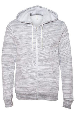 Bella+Canvas 3739 - Unisex Full-Zip Hooded Sweatshirt