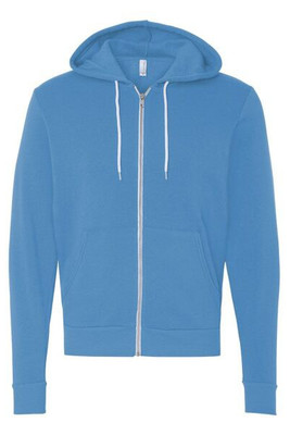 Bella+Canvas 3739 - Unisex Full-Zip Hooded Sweatshirt