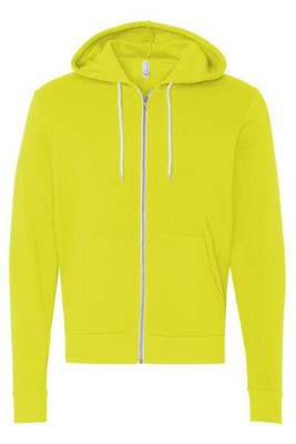 Bella+Canvas 3739 - Unisex Full-Zip Hooded Sweatshirt
