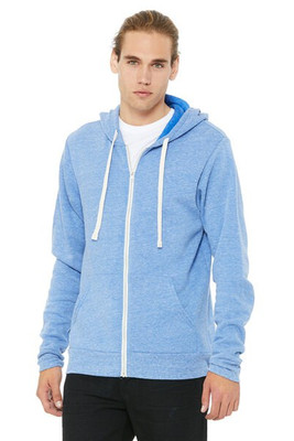 Bella+Canvas 3909 - Unisex Triblend Full-Zip Sweatshirt