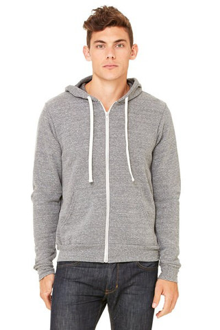 Bella+Canvas 3909 - Unisex Triblend Full-Zip Sweatshirt