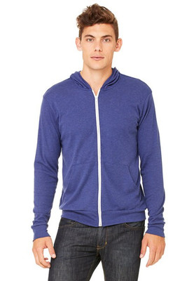 Bella+Canvas 3939 - Buzo unisex triblend cierre completo