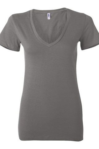 Bella+Canvas 6035 - Deep V-Neck Jersey T-Shirt