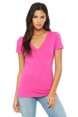 Bella+Canvas 6035 - Deep V-Neck Jersey T-Shirt