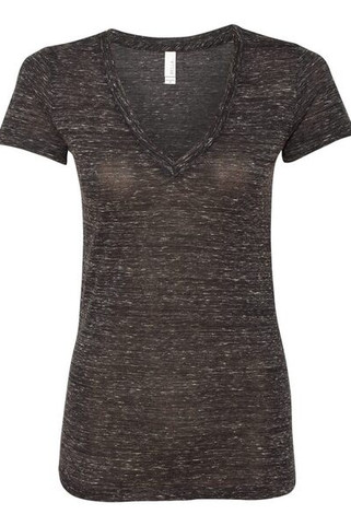 Bella+Canvas 6035 - Deep V-Neck Jersey T-Shirt