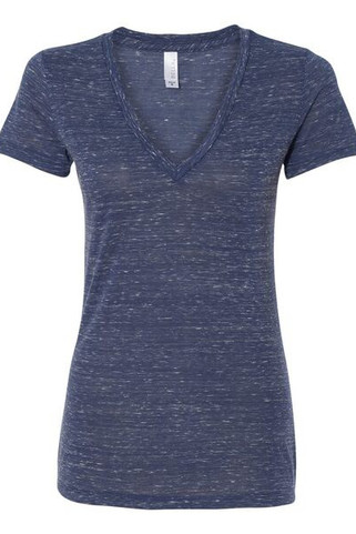 Bella+Canvas 6035 - Deep V-Neck Jersey T-Shirt