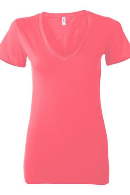 Bella+Canvas 6035 - Deep V-Neck Jersey T-Shirt