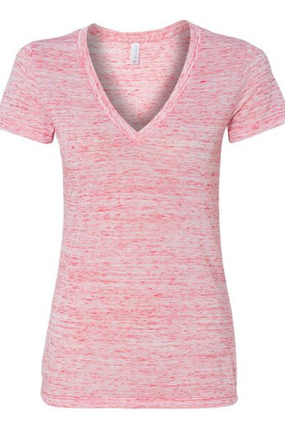 Bella+Canvas 6035 - Deep V-Neck Jersey T-Shirt