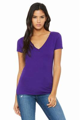 Bella+Canvas 6035 - Deep V-Neck Jersey T-Shirt