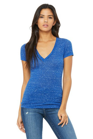Bella+Canvas 6035 - Deep V-Neck Jersey T-Shirt