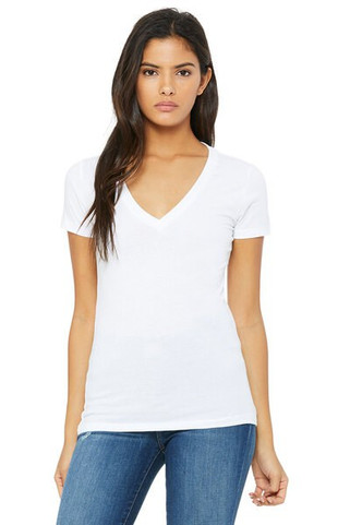 Bella+Canvas 6035 - Deep V-Neck Jersey T-Shirt