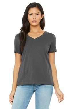 Bella+Canvas 6405 - Relaxed Short Sleeve Jersey V-Neck T-Shirt