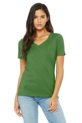 Bella+Canvas 6405 - Relaxed Short Sleeve Jersey V-Neck T-Shirt