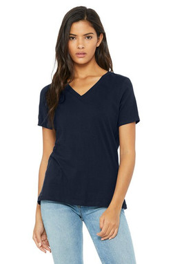 Bella+Canvas 6405 - Relaxed Short Sleeve Jersey V-Neck T-Shirt