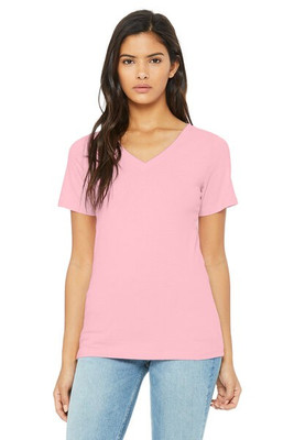 Bella+Canvas 6405 - Relaxed Short Sleeve Jersey V-Neck T-Shirt