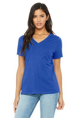 Bella+Canvas 6405 - Relaxed Short Sleeve Jersey V-Neck T-Shirt