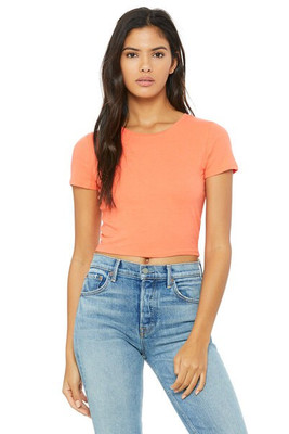 Bella+Canvas 6681 - Top Corto de Algodón y Poliéster para Mujer