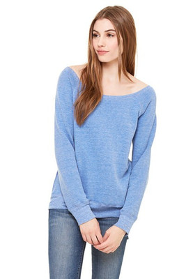 Bella+Canvas 7501 - Buzo de cuello ancho Triblend