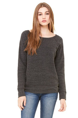 Bella+Canvas 7501 - Ladies Triblend Wideneck Sweatshirt