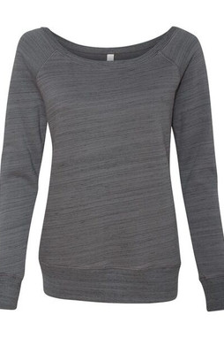 Bella+Canvas 7501 - Buzo de cuello ancho Triblend