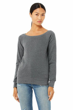 Bella+Canvas 7501 - Ladies Triblend Wideneck Sweatshirt