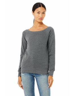 Bella+Canvas 7501 - Ladies' Triblend Wideneck Sweatshirt