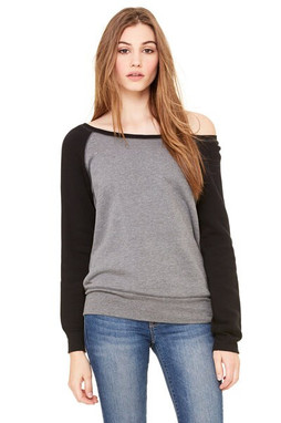 Bella+Canvas 7501 - Buzo de cuello ancho Triblend