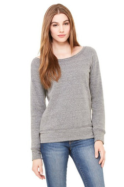 Bella+Canvas 7501 - Ladies Triblend Wideneck Sweatshirt