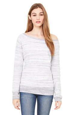 Bella+Canvas 7501 - Ladies Triblend Wideneck Sweatshirt