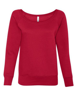 Bella+Canvas 7501 - Ladies' Triblend Wideneck Sweatshirt