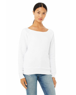 Bella+Canvas 7501 - Ladies' Triblend Wideneck Sweatshirt
