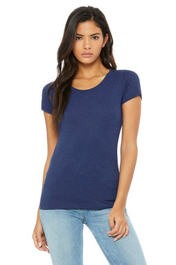 Bella+Canvas 8413 - Remera manga corta de 3 materiales 