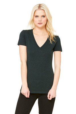 Bella+Canvas 8435 - Ladies' Triblend Deep V-Neck T-Shirt