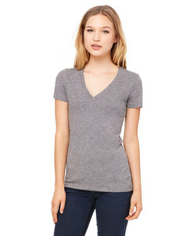 Bella+Canvas 8435 - Ladies' Triblend Deep V-Neck T-Shirt