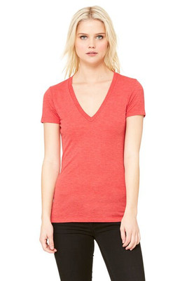 Bella+Canvas 8435 - Ladies' Triblend Deep V-Neck T-Shirt