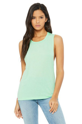 Bella+Canvas 8803 - Relaxed Fit Flowy Muscle Tank Top for Women