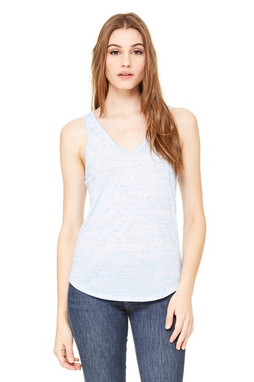 Bella+Canvas 8805 - Tanque Flowy con Escote en V para Estilo Chic
