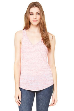 Bella+Canvas 8805 - Tanque Flowy con Escote en V para Estilo Chic
