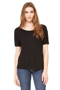 Bella+Canvas 8816 - Remera suelta simple para mujer 
