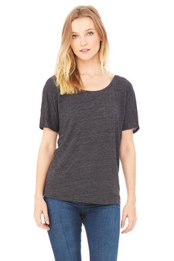 Bella+Canvas 8816 - Remera suelta simple para mujer 